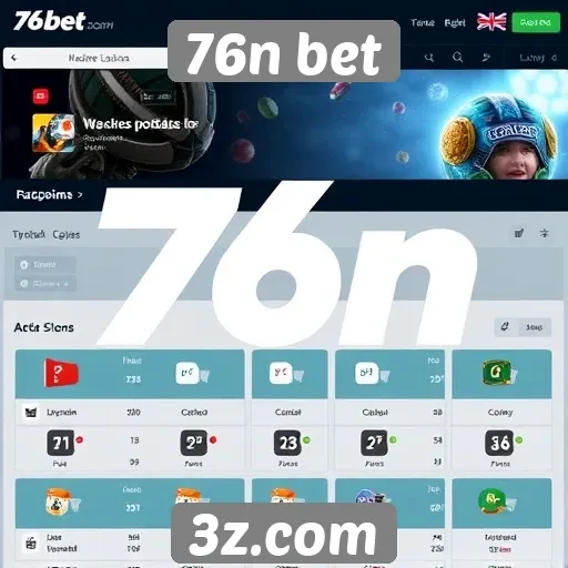 Análise das funcionalidades do site 76n bet